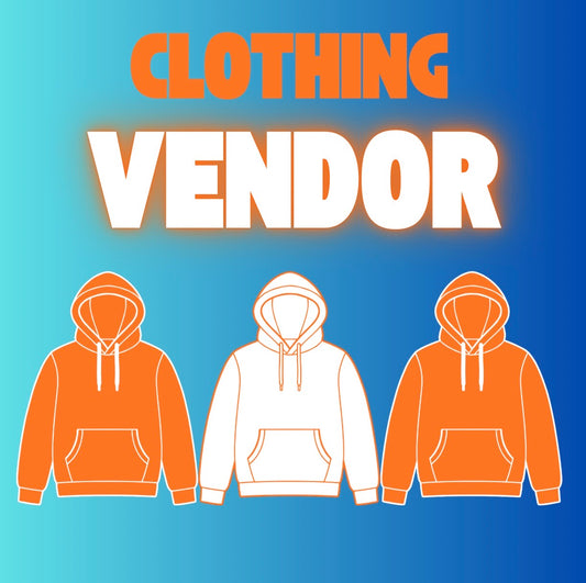 CLOTHING VENDOR + Instructions